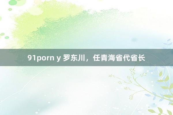 91porn y 罗东川，任青海省代省长